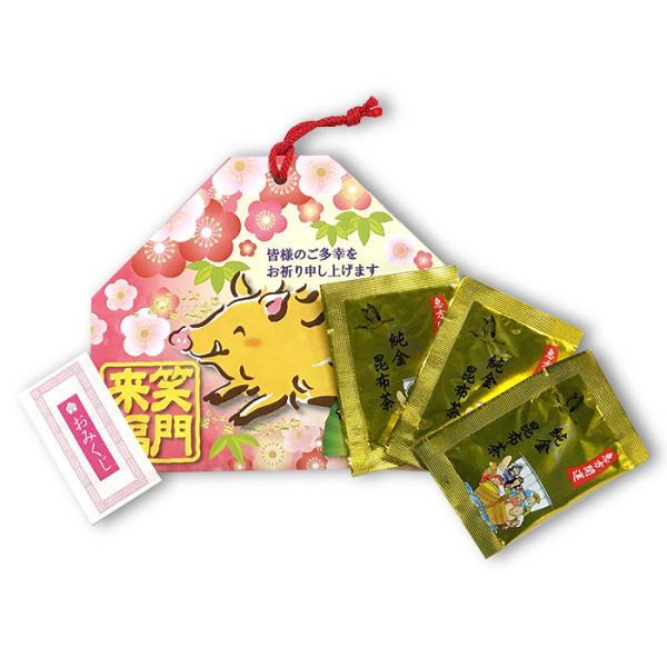 純金昆布茶パッケージ