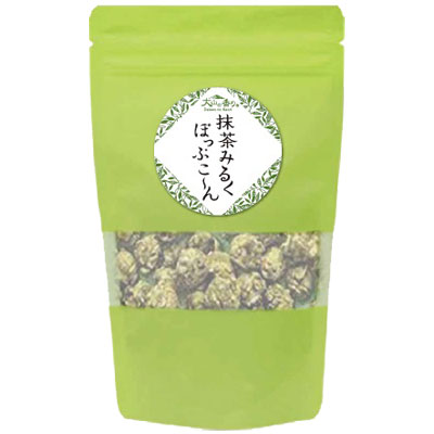 ぽっぷこ~ん抹茶みるく
