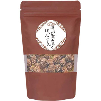 ぽっぷこ~んほうじ茶みるく