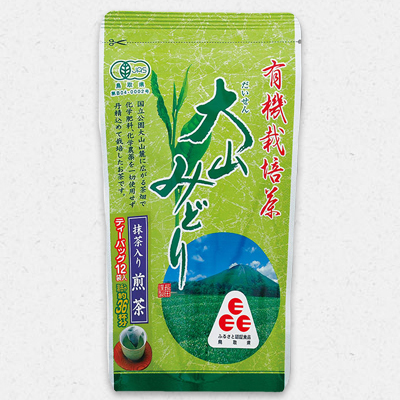 有機大山みどりティーバッグ抹茶入煎茶