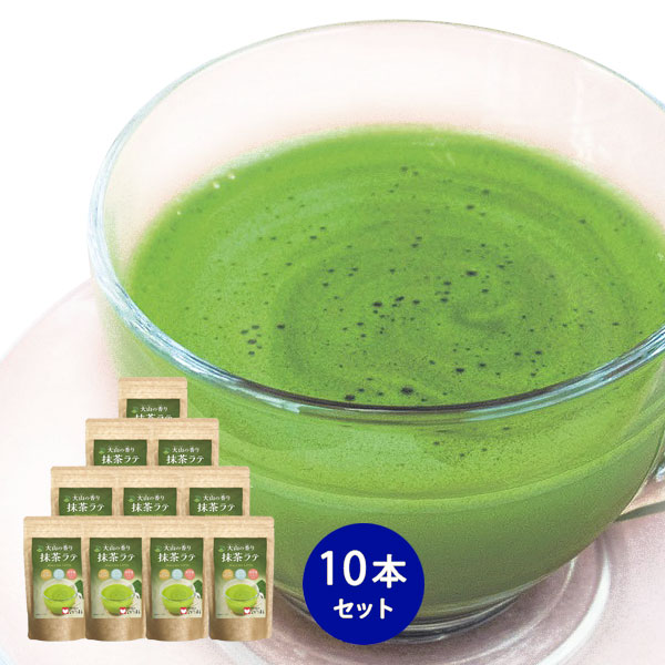 大山の香り抹茶ラテ10本
