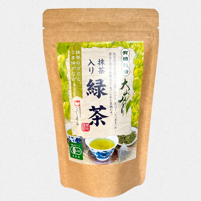 有機大山みどりティーバッグ抹茶入煎茶